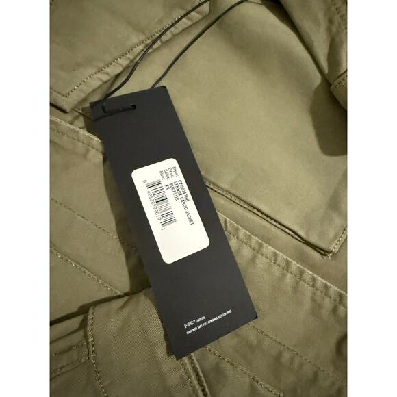 $220 New Edwin Lennox Cargo Jacket - Surplus Green - XS - Picture 7 of 9